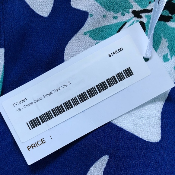 💙SOLD💙 AVA SKY Dress Cairo in Royal Tiger Lily - Picture 5 of 5